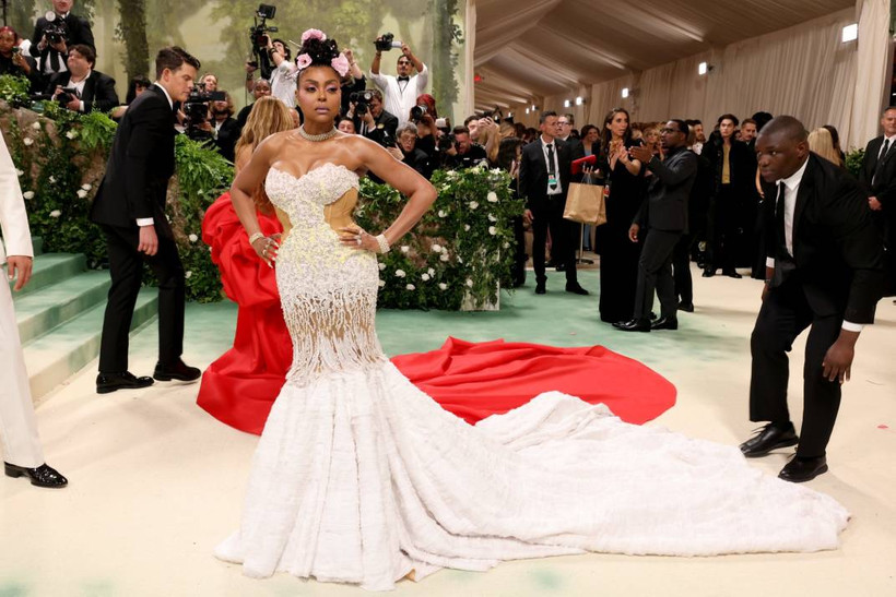 Yıldızlar geçidi: Fotoğraflarla Met Gala 2024 - Resim: 33